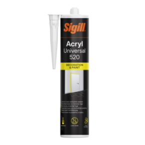 JUB SIGILL ACRYL UNIVERSAL 520 WHITE 280 ML UNUTARNJI